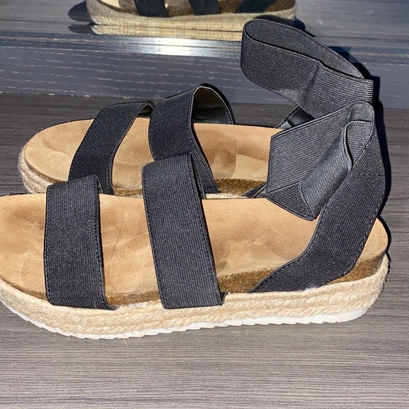 Shoes - black espadrilles